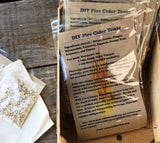 Finished packages of DIY Fire Cider Tonic