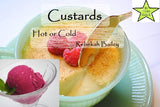 Custards hot or cold