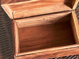 Carved Wooden Box - Goddess