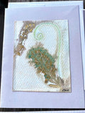 Eco-print Notecards Pack 5