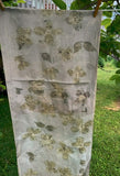 "Blossom" eco-dyed silk scarf