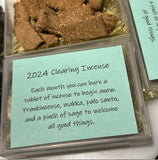 2024 Monthly Clearing Incense