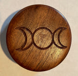 Carved Wooden Herb Grinder