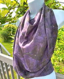 "Vernal Samba" Eco-dyed Silk Scarf