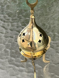 Brass Pedestal Incense Burner