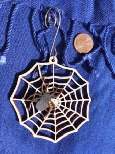 Spider and Web Christmas Tree Ornament - The Essential Herbal
